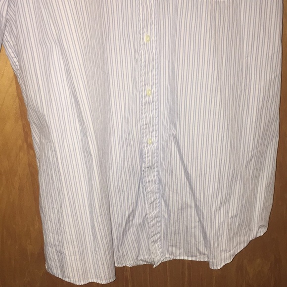 Men’s Aroors Brothers Short-Sleeve Button Down Shirt Size 17 1/2 - Picture 3 of 8
